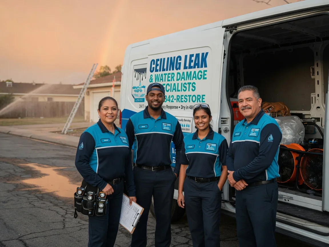 Ceiling Leak Cleanup company in Dale, WI